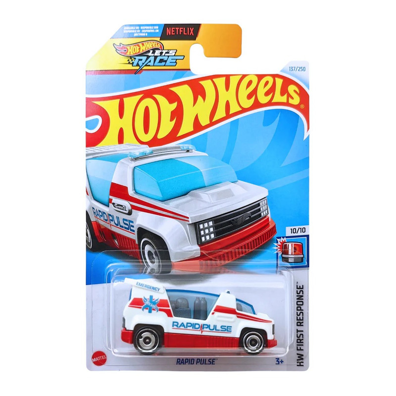 ماکت ماشین هات ویلز مدل HW FIRST RESPONSE - Rapid Pulse